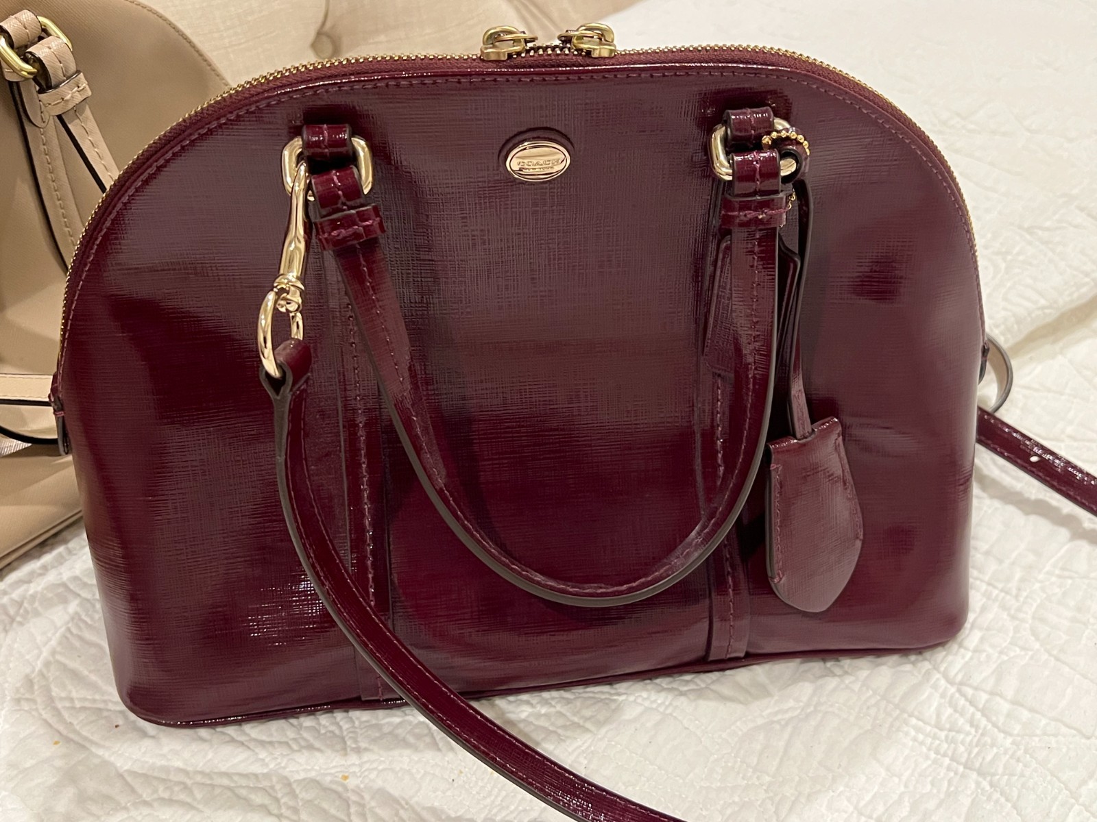 Coach Handbags LOT of 4 CORA DOME SATCHELS GOOD Condition