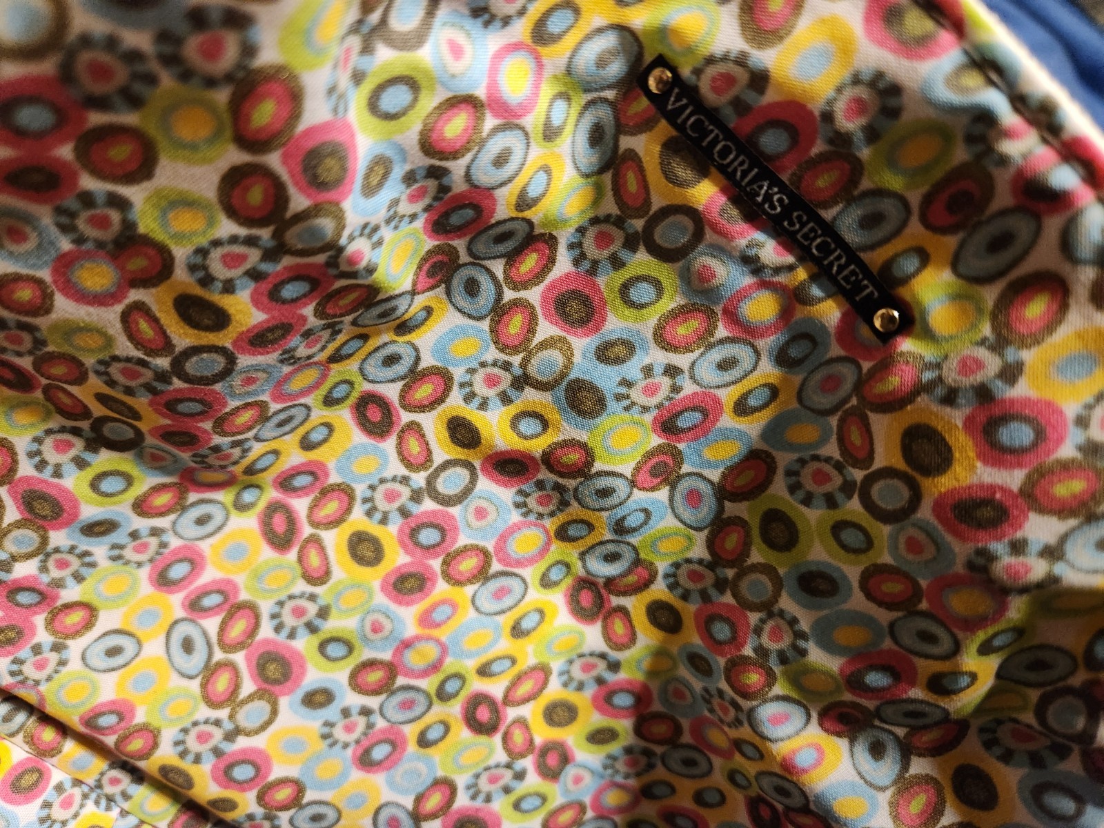 RARE Victoria’s Secret Sweet Thing Canvas Tote – 7″ H x 10″ W x 3″ D