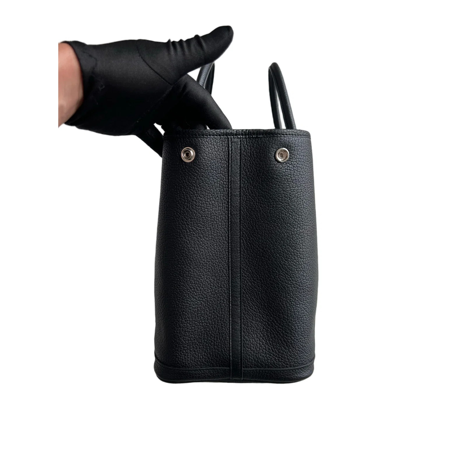 Hermes Garden Party 36 89 Noir Negonda (sc072626a2r)