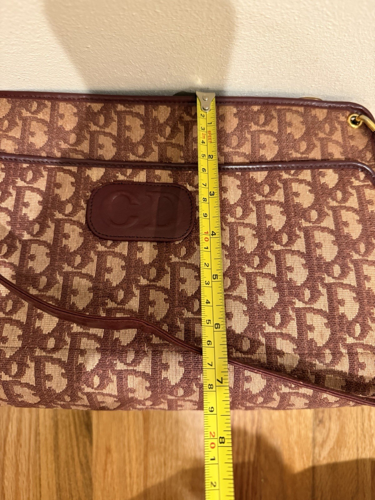 vintage Christian Dior Diorissimo shoulder bag 60s-70s