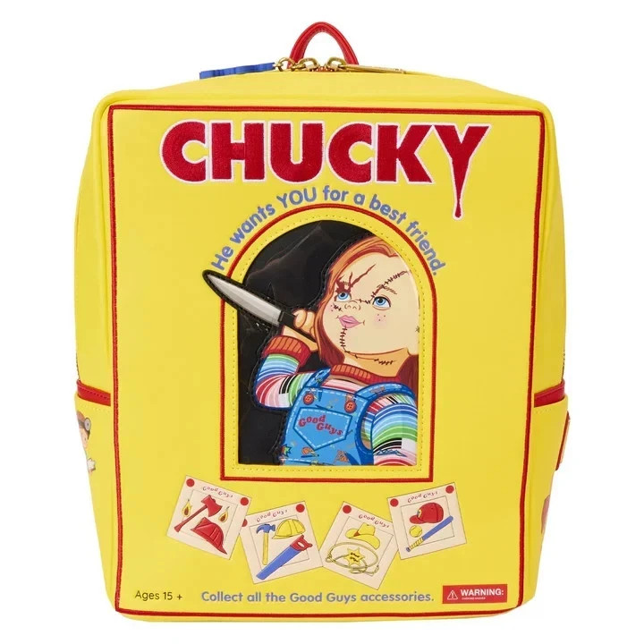Loungefly Universal Child’s Play Chucky Box Mini Backpack