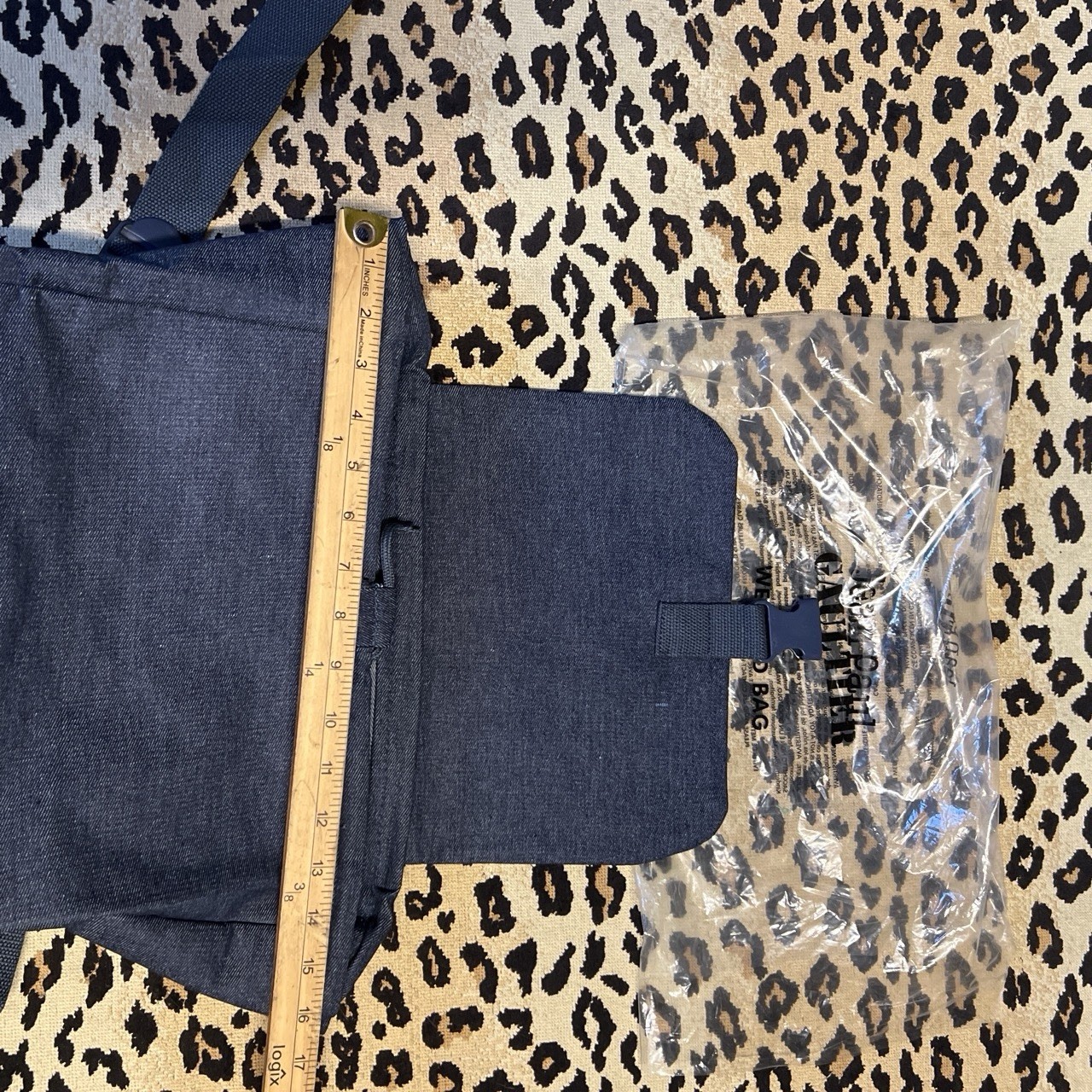 JEAN PAUL GAULTIER DENIM WEEKEND BACKPACK – BRAND NEW