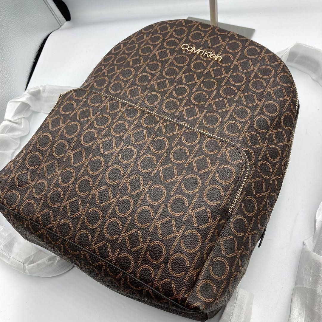 Calvin Klein Backpack All-Over Print Design New Unused Japan 0712048