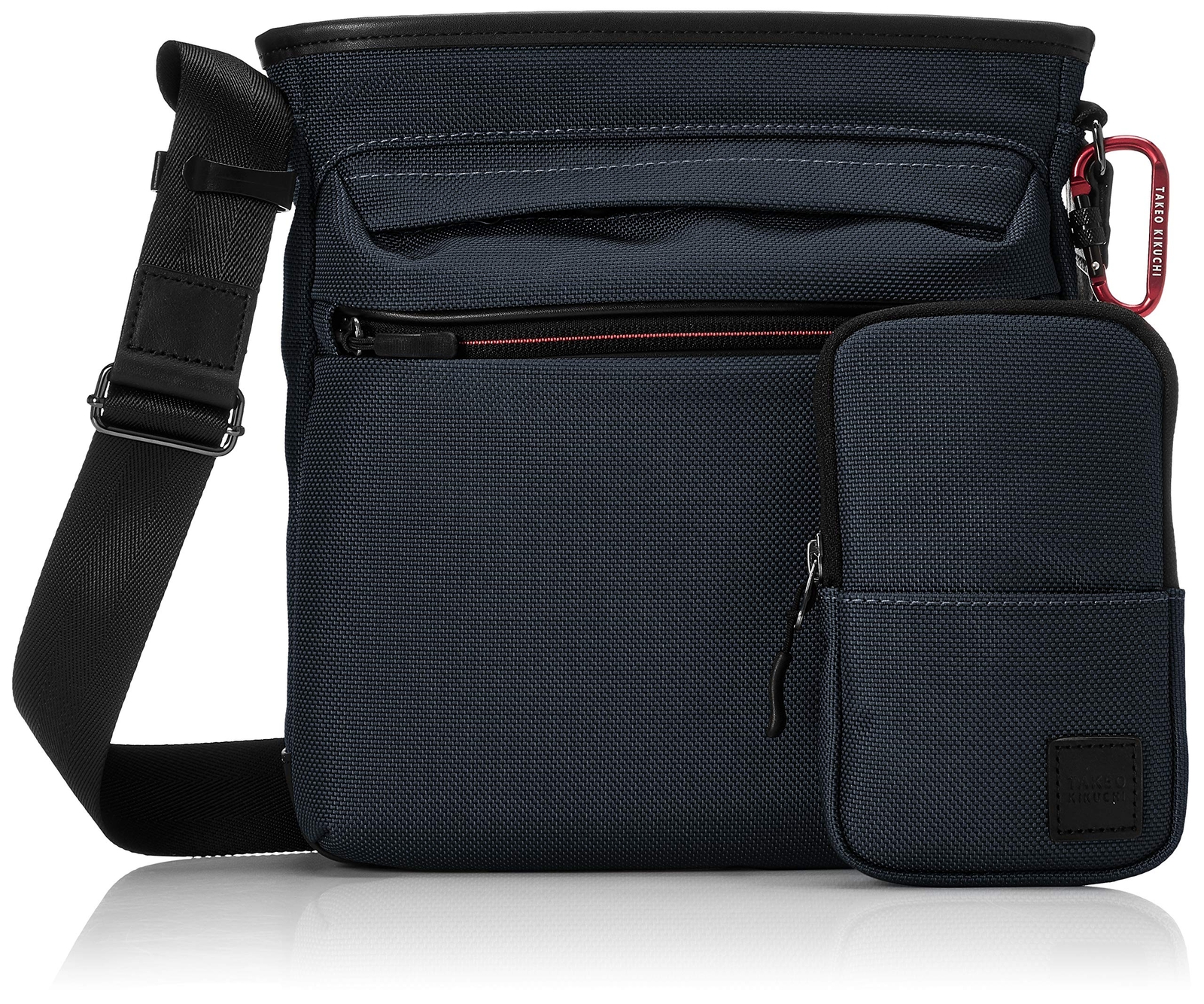 Takeokikuchi Shoulder bag TK split Navy H27xW24xD6cm 10-pockets Nylon 743114 NEW