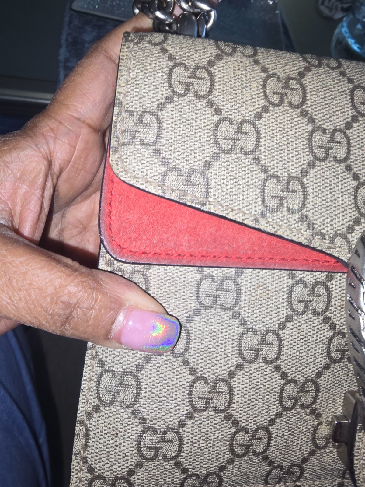 Gucci Dionysus GG Shoulder Bag Small Brown Canvas