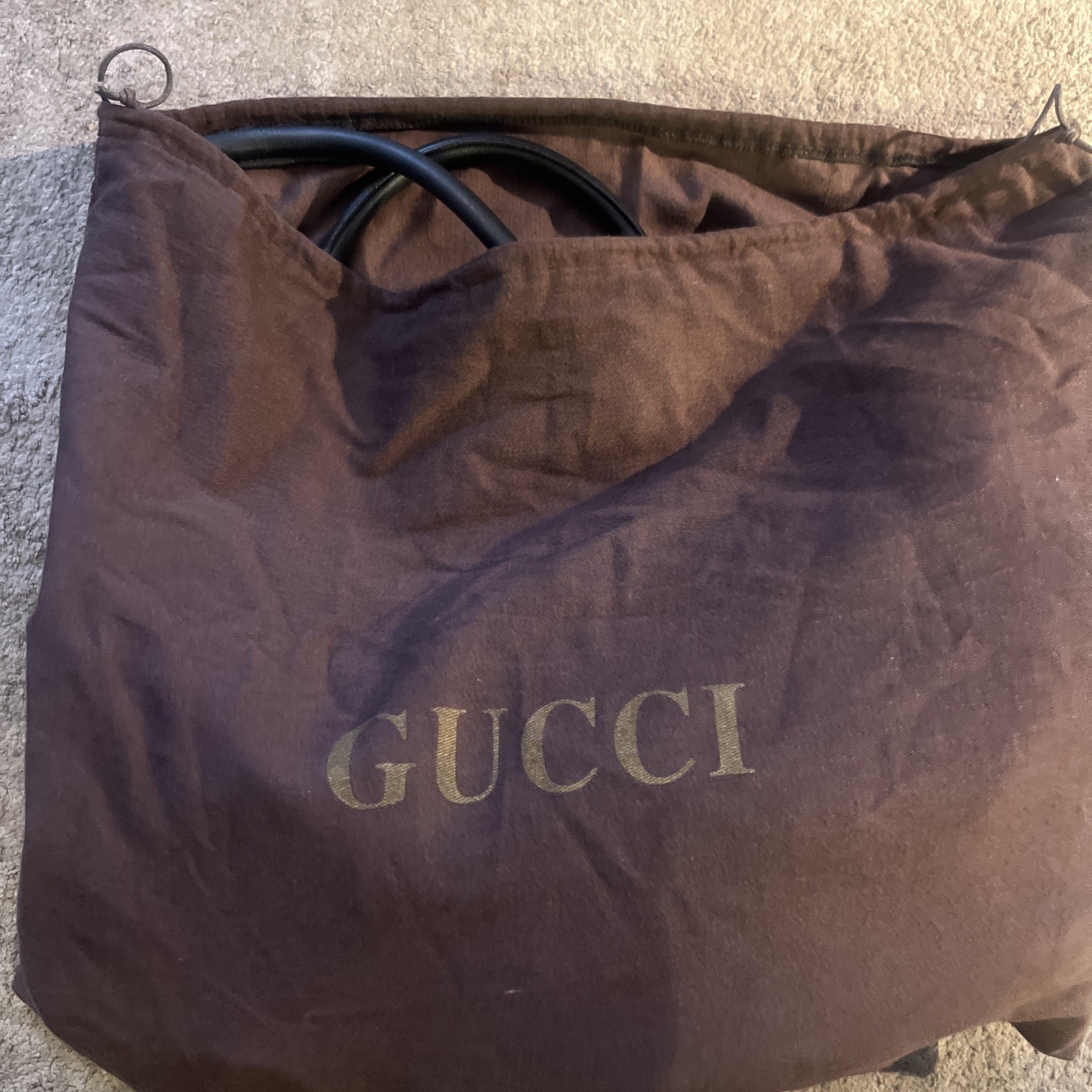 Gucci Joy leather handbag Good condition Black, Leather
