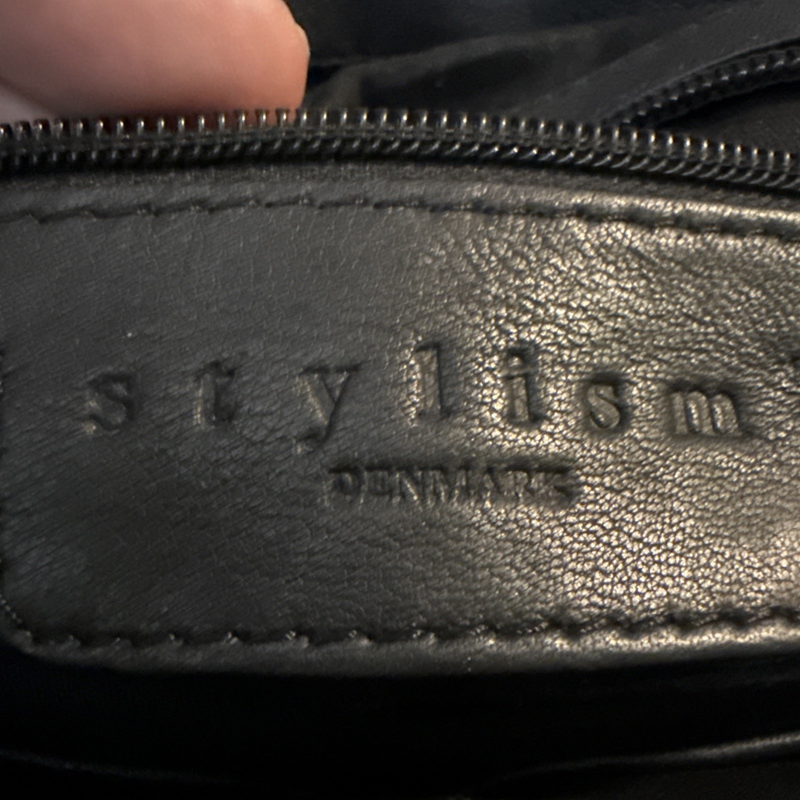 Stylism Denmark Sheepskin Puffy Quilted Purse Bag & Shoulder Strap Puffer 13×10