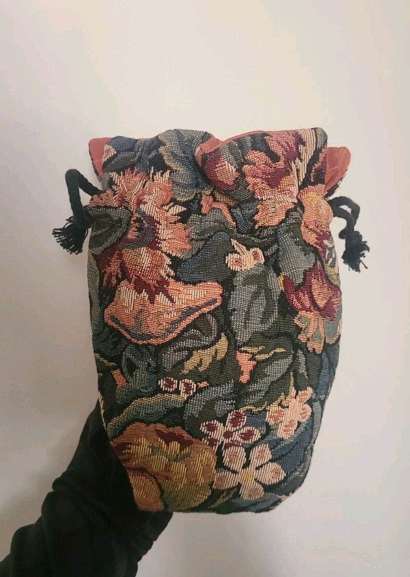 80s Vintage Pattern Floral Travel Small Bag Unisex