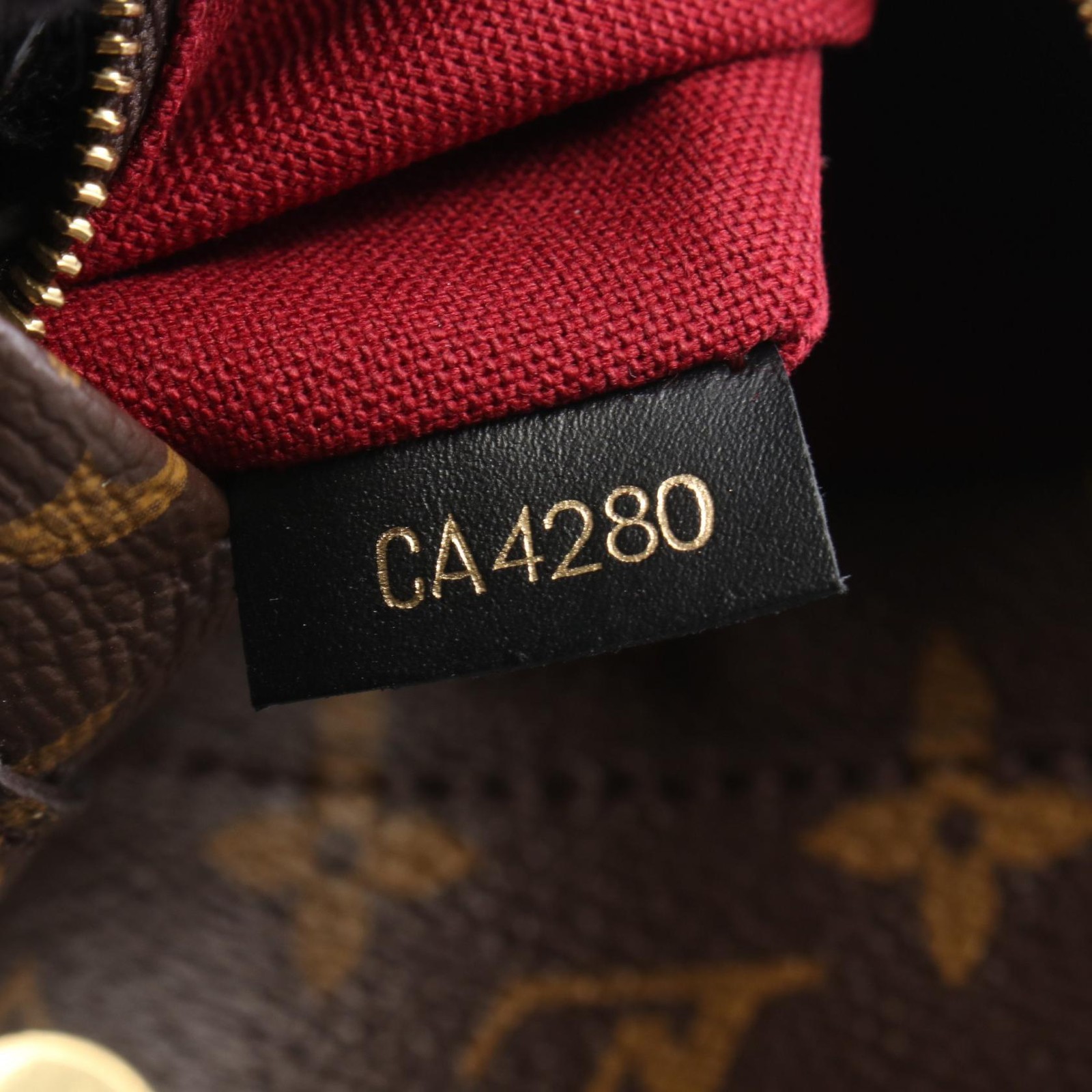 LOUIS VUITTON Montsouris NM PM Rucksack Backpack M45515 Monogram canvas leather