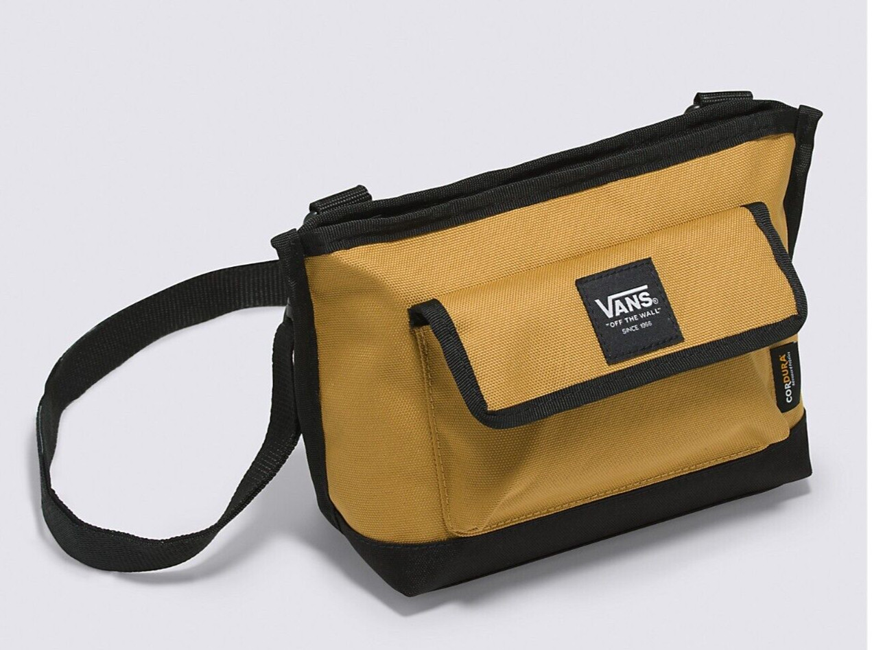 NWT VANS Out And About CROSSBODY Shoulder Bag WOOD THRUSH Travel School CORDURA