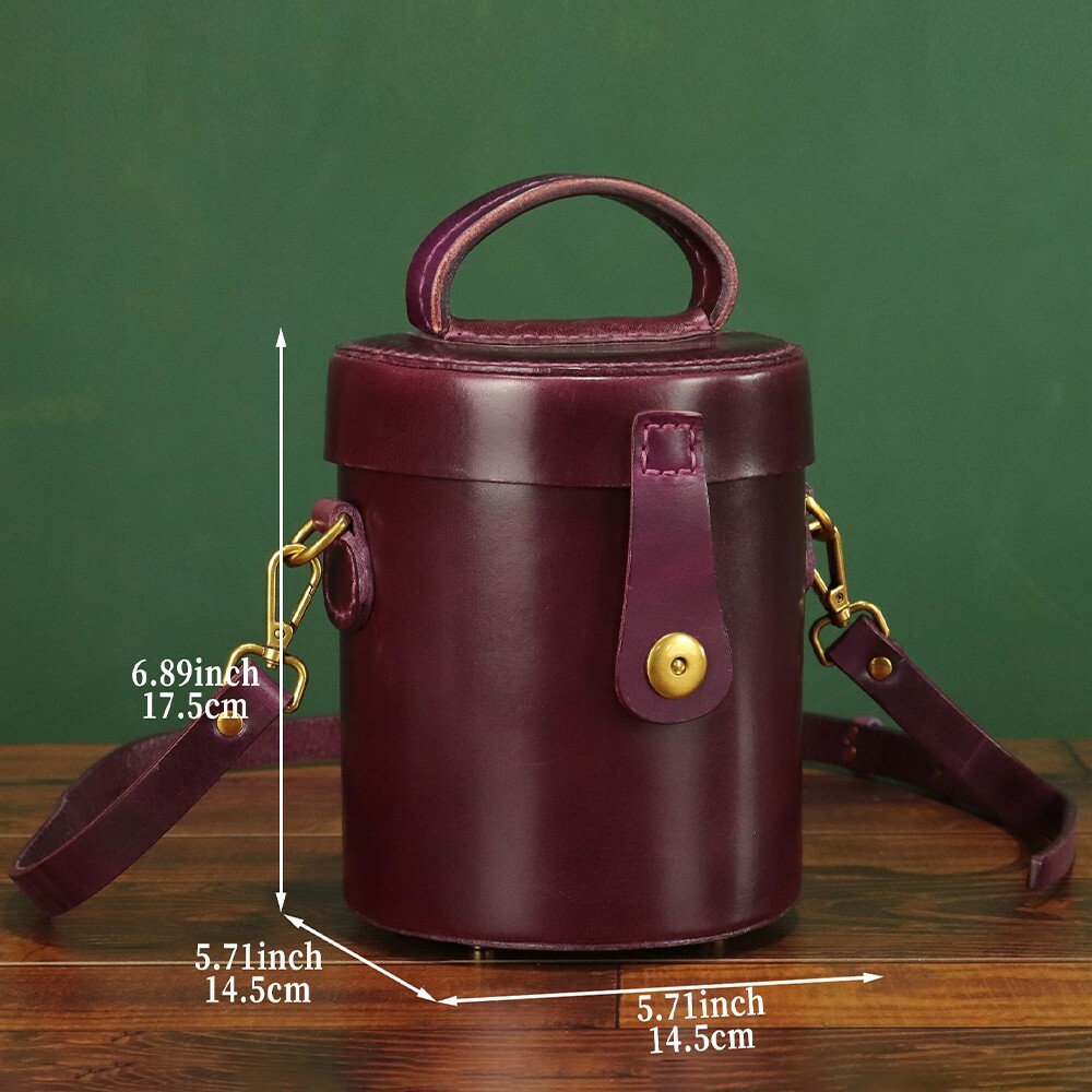 Genuine Leather Purses and Handbags for Women Vintage Shoulder Bag Crossbody