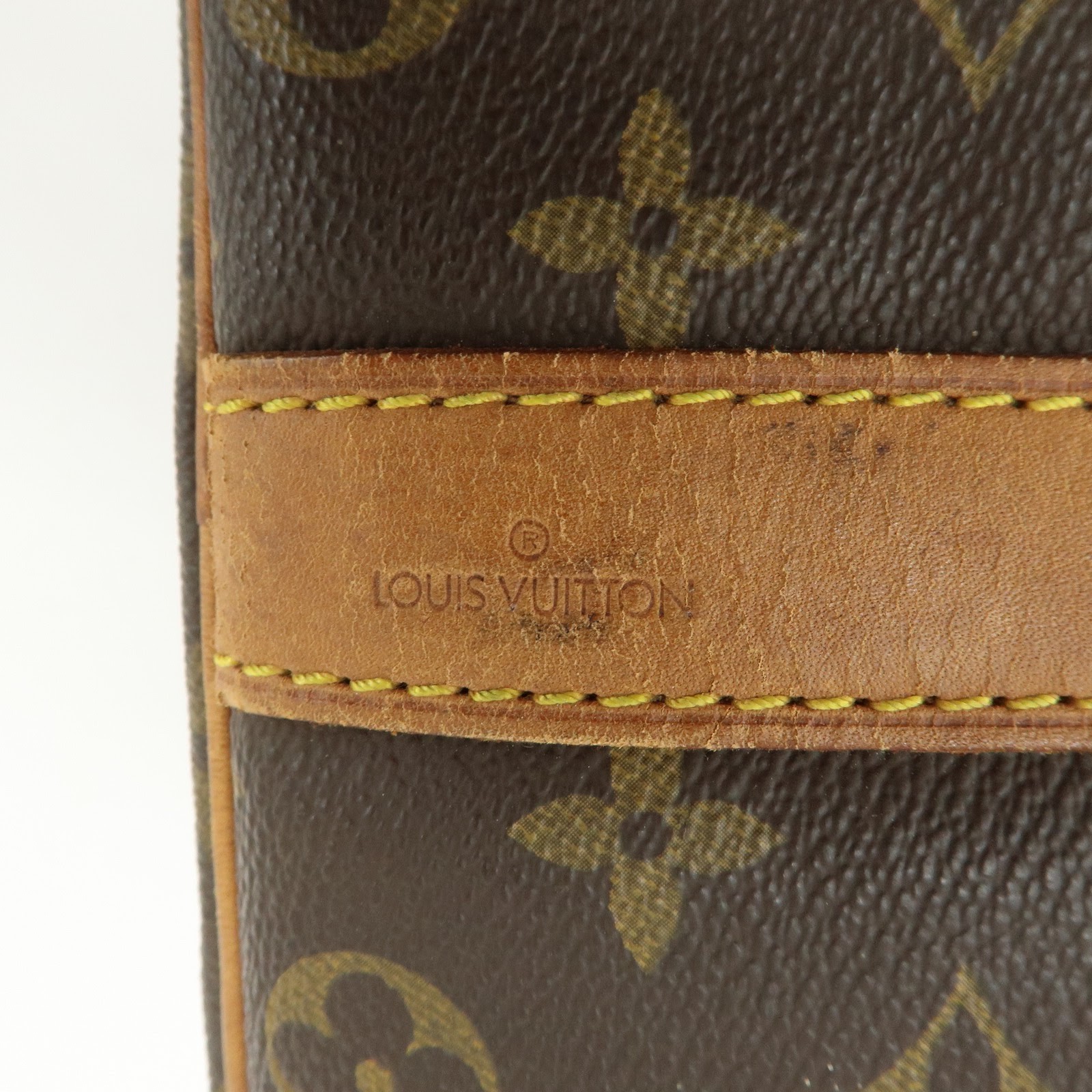 Louis Vuitton Monogram Keep All Bandouliere 50 Boston Bag M41416 Auth Used F/S