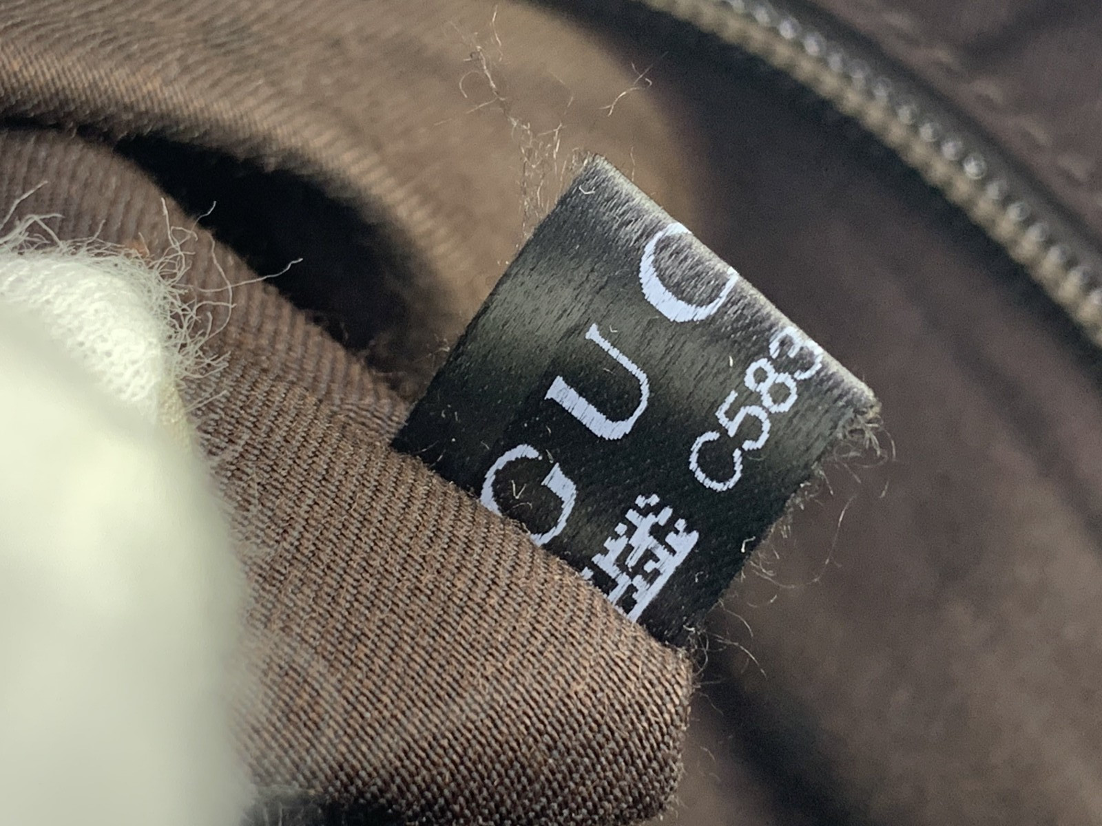 GUCCI GG Canvas Crossbody Bag 181092 Logo Beige-Brown Classic Authentic