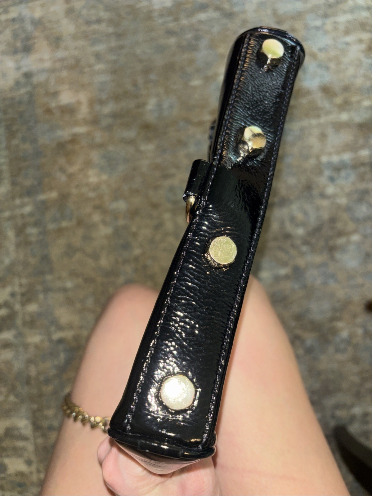 Rebecca Minkoff – Mini M.A.C. Black Crossbody Gold Hardware
