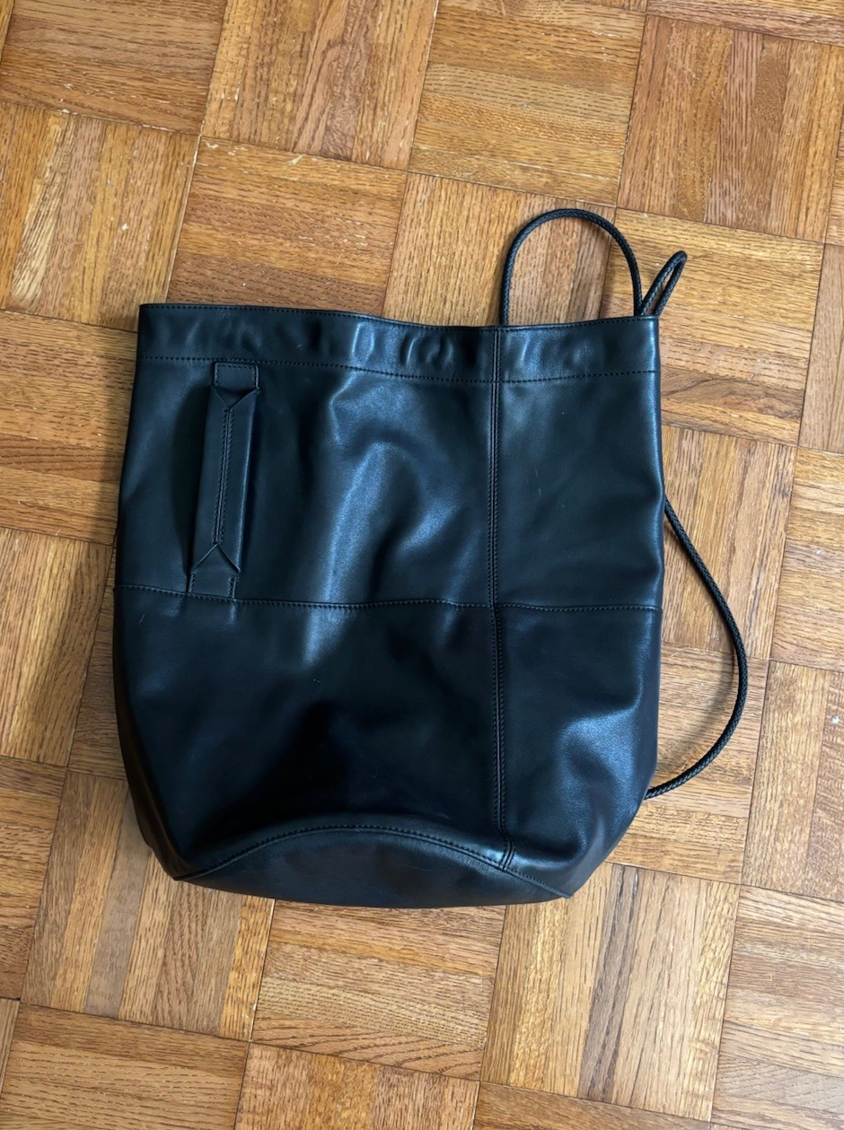 Rag And bone Black Backpack Buttery Black Leather