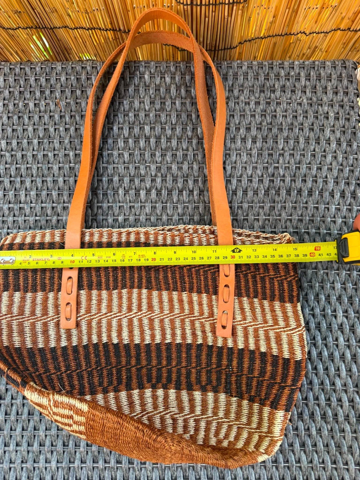 Jenna Bee – SISAL BASKET BAG hand made