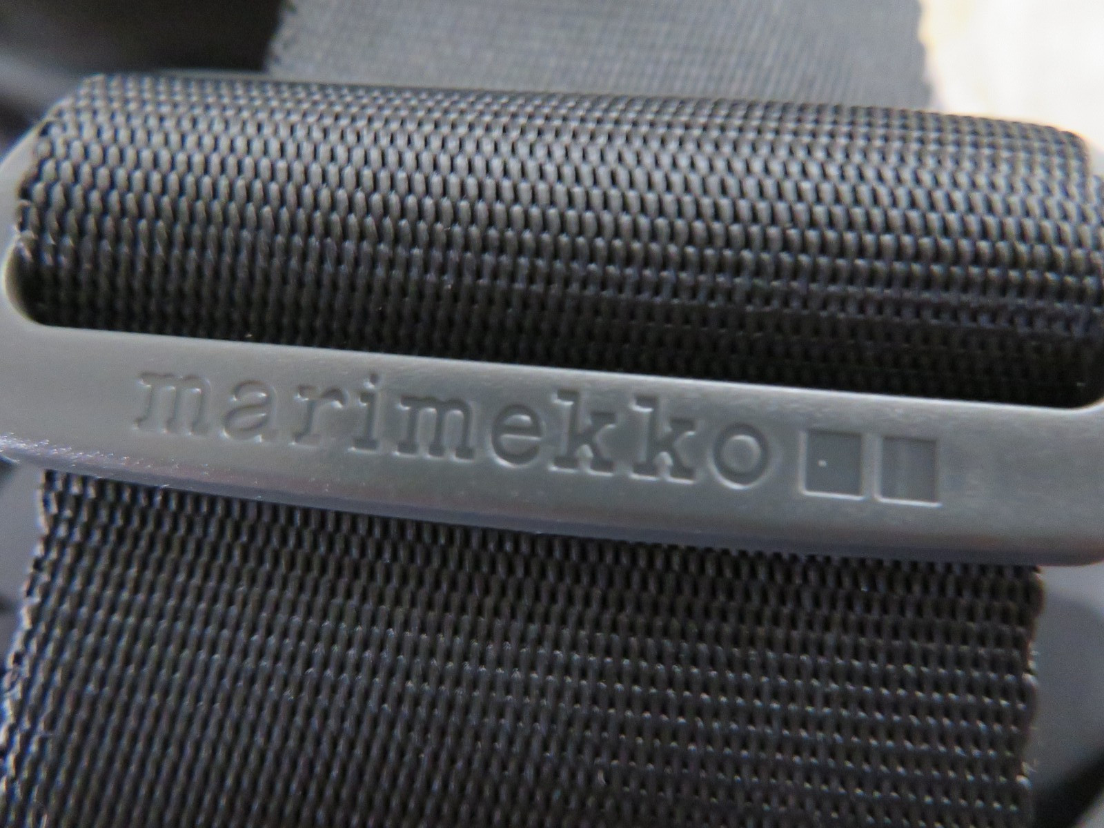 Marimekko Uniqlo Drawstring Shoulder Crossbody Bag Koppelo Dark Gray NWT
