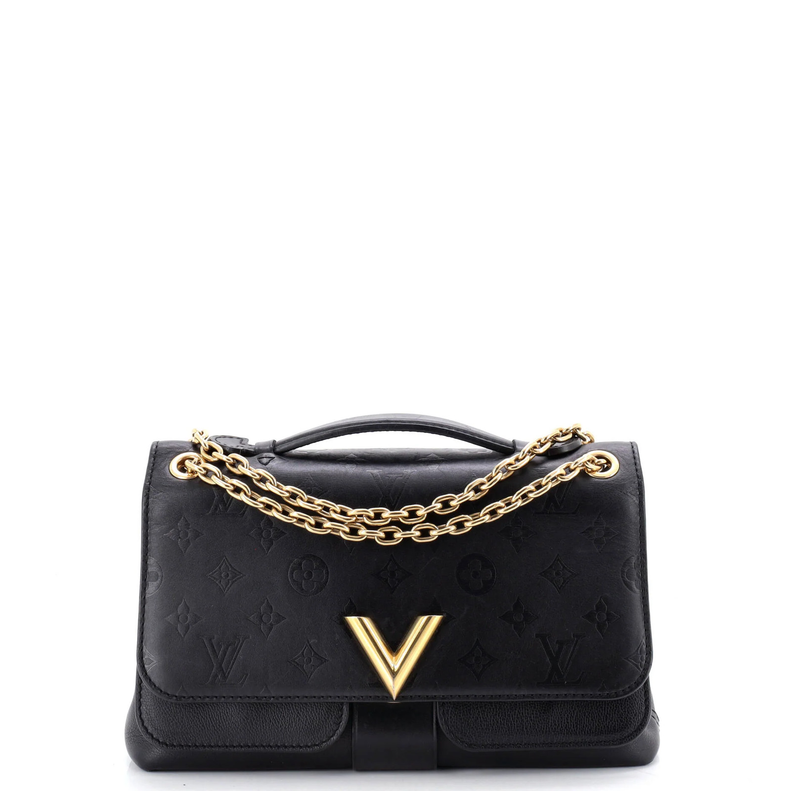 Louis Vuitton Very Chain Bag Monogram Leather