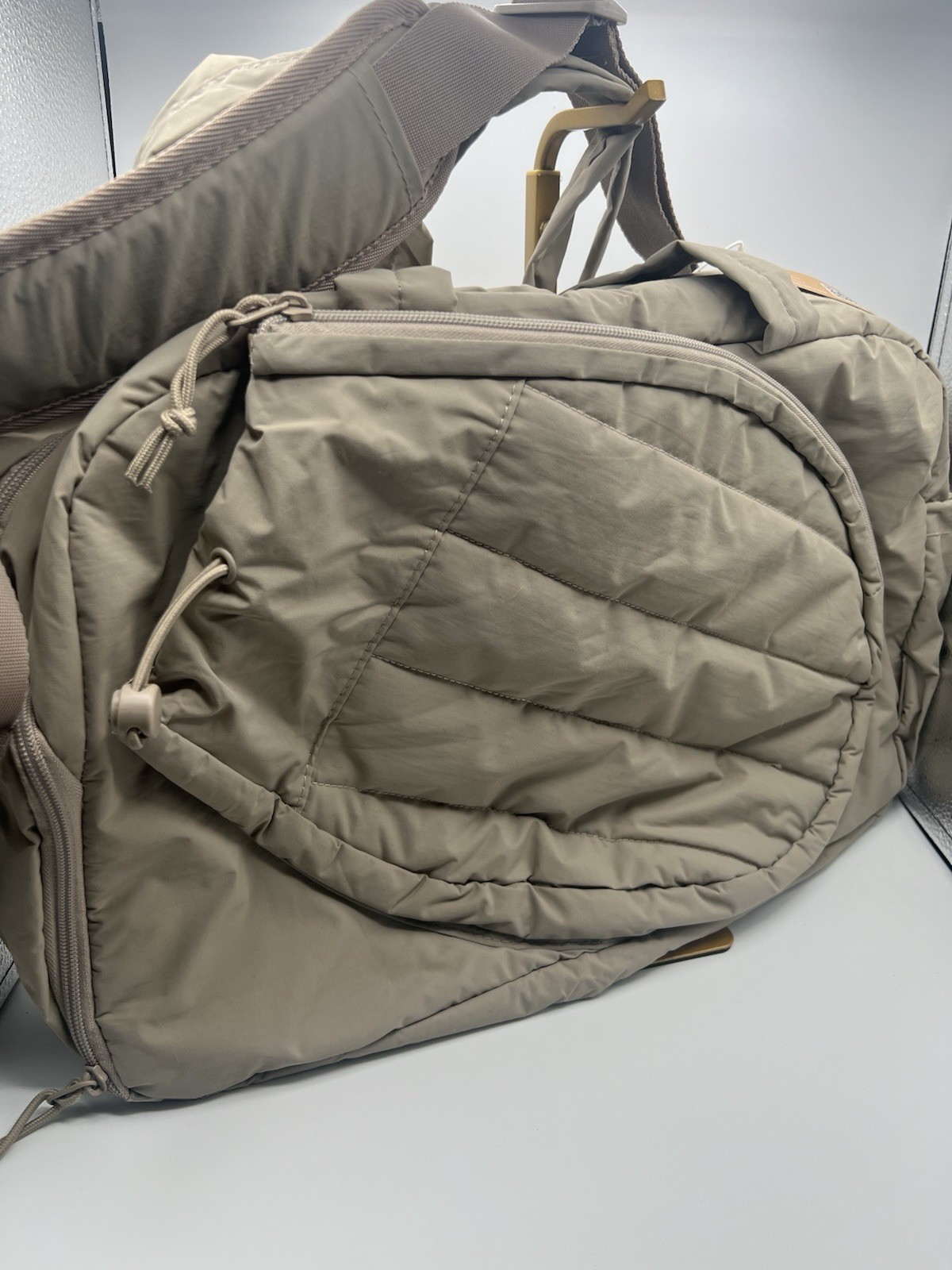 NWT BAGSMART Tennis Racquet Sports Duffle Bag Athletic Travel Tan