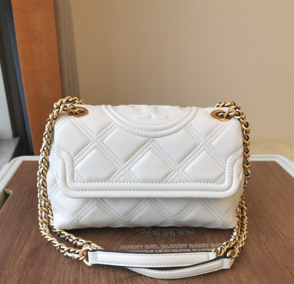 TORY BURCH Fleming Soft Small Convertible Shoulder Bag new cream