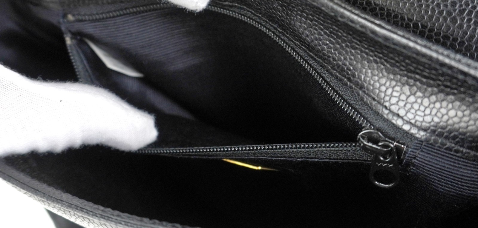 Vintage GIVENCHY Black and Gold Leather Bucket Shoulder Bag Italy