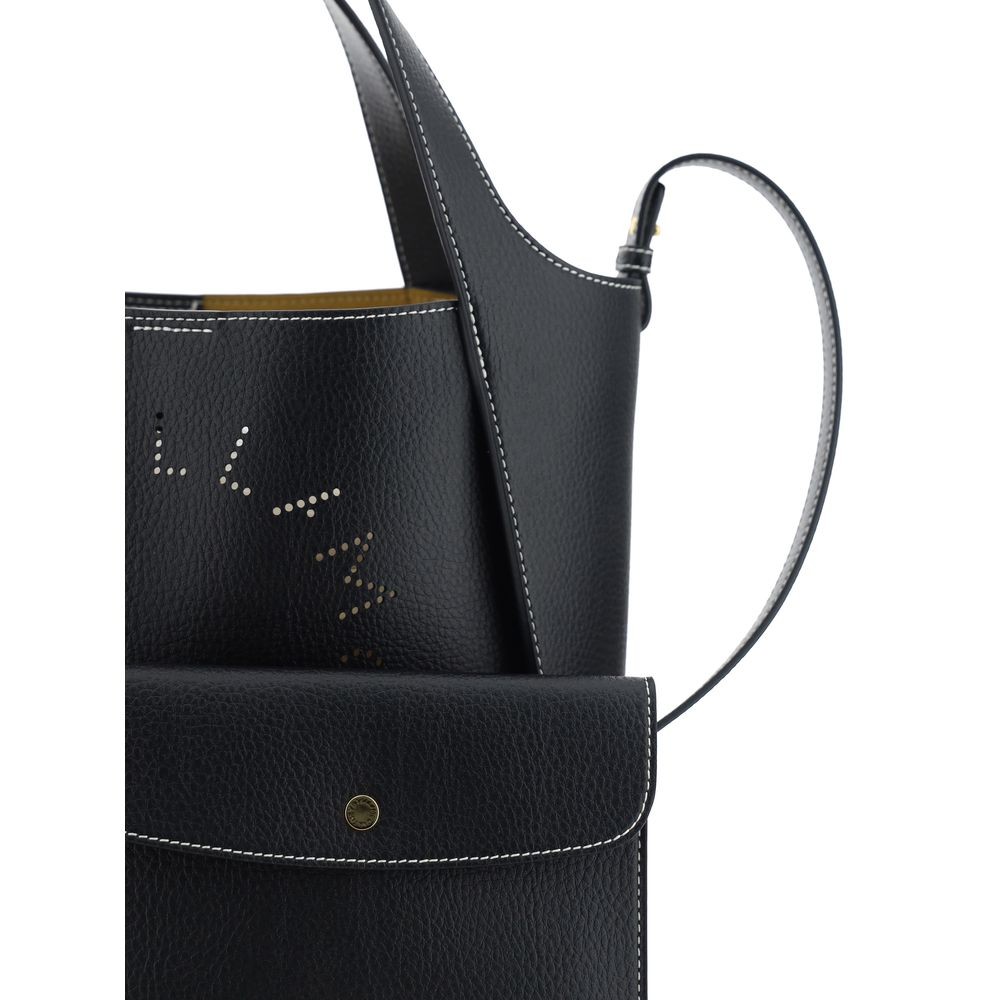 Stella McCartney Black Polyamide Handbag 100% Authentic