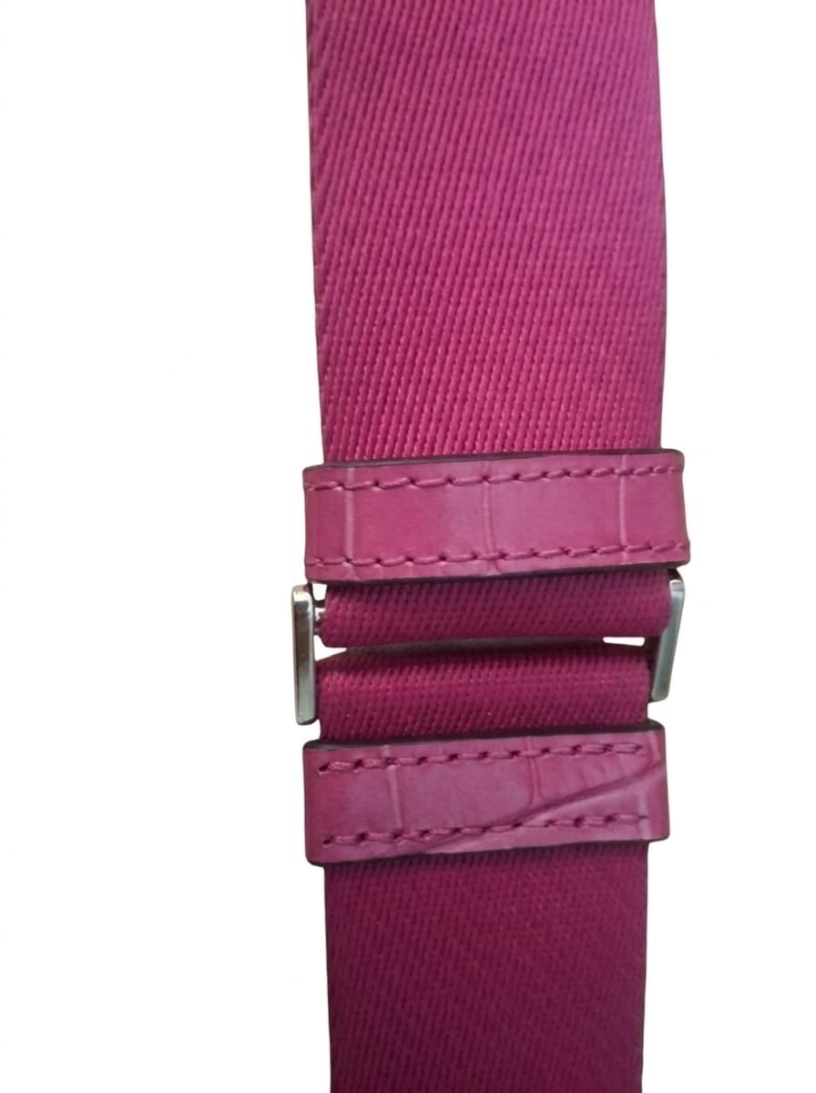 Kate Spade Audrey Flap Crossbody Festive Pink Croc Embossed Leather K9375 V095