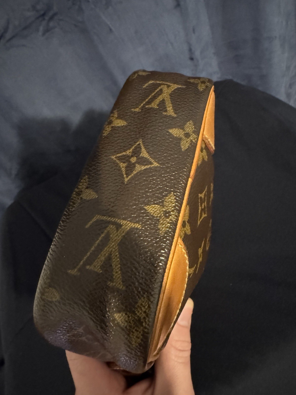Louis Vuitton Danube Crossbody PM Brown Leather
