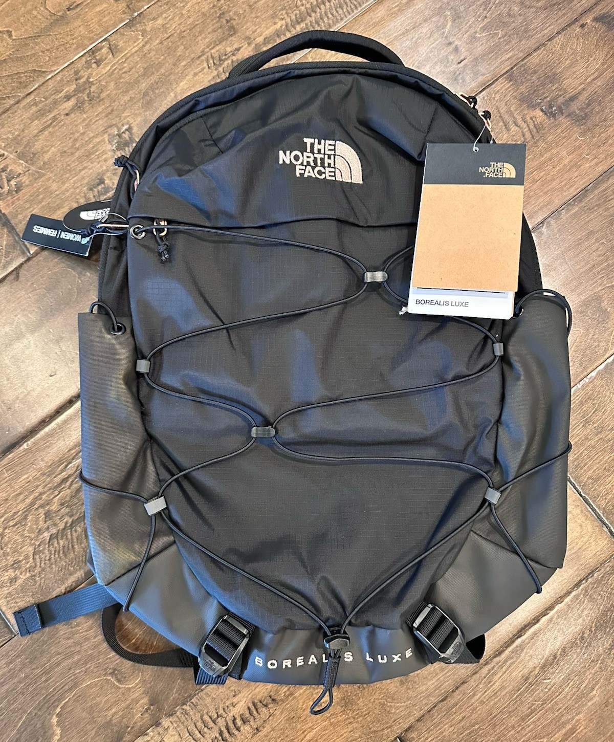 NEW THE NORTH FACE Women’s Borealis Luxe Backpack Black/Burnt NWT FREE Shipping