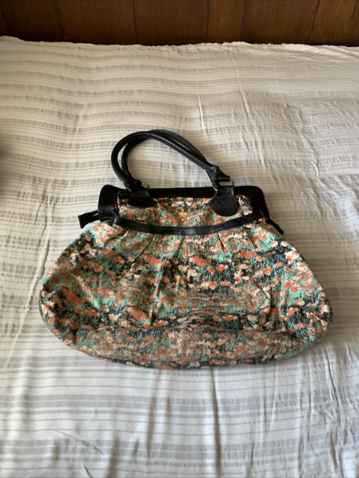 VLCM VOLCOM canvas Handbag Bag Purse Lined