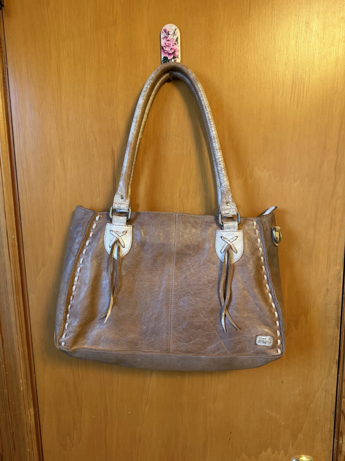Bedstu Rockababy Shoulder Bag Cashew Rustic Nectar Lux Purse Satchel