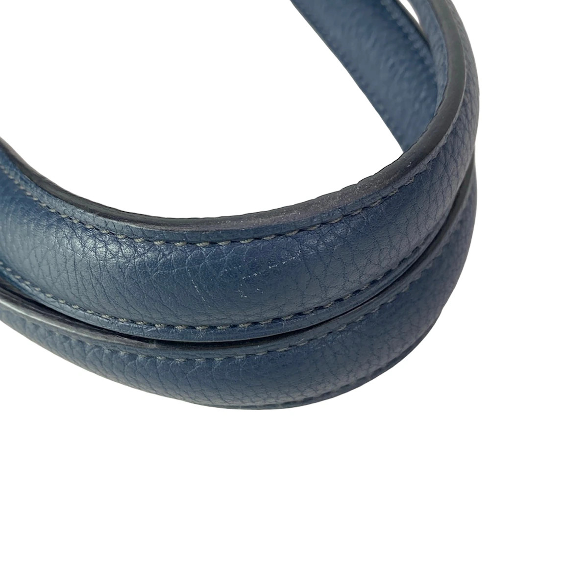 HERMES Victoria Cabas 32 Dark Navy Taurillon Clemence Square L Tote Bag