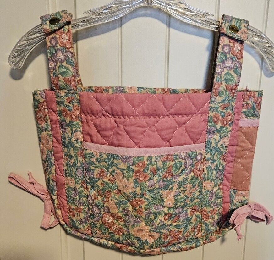 Hand Made Tote Bag 14 Inches Long 10 Inches Tall Floral