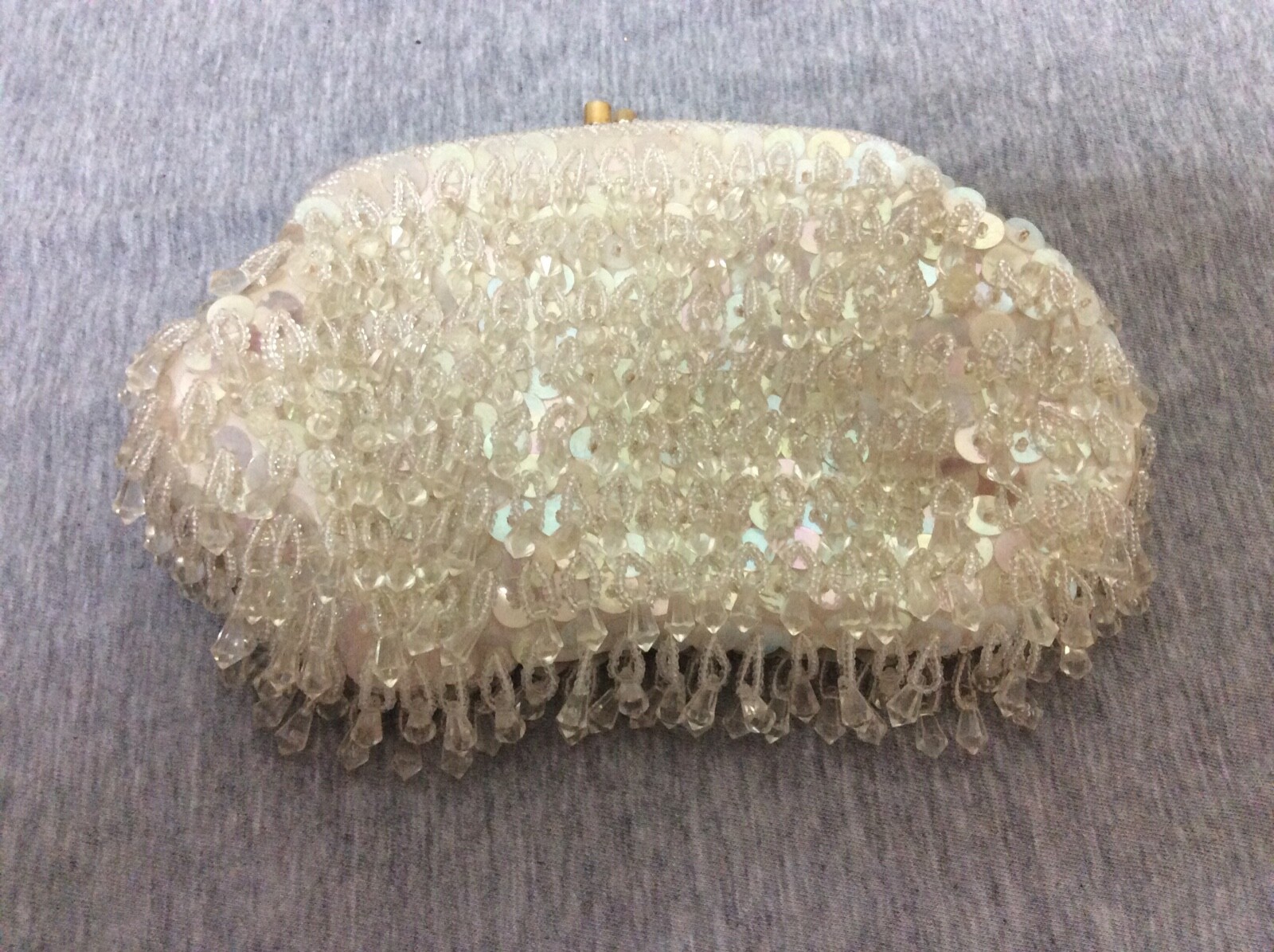 Vintage 1950’s British Crown Colony Hong Kong Beaded Purse Bag