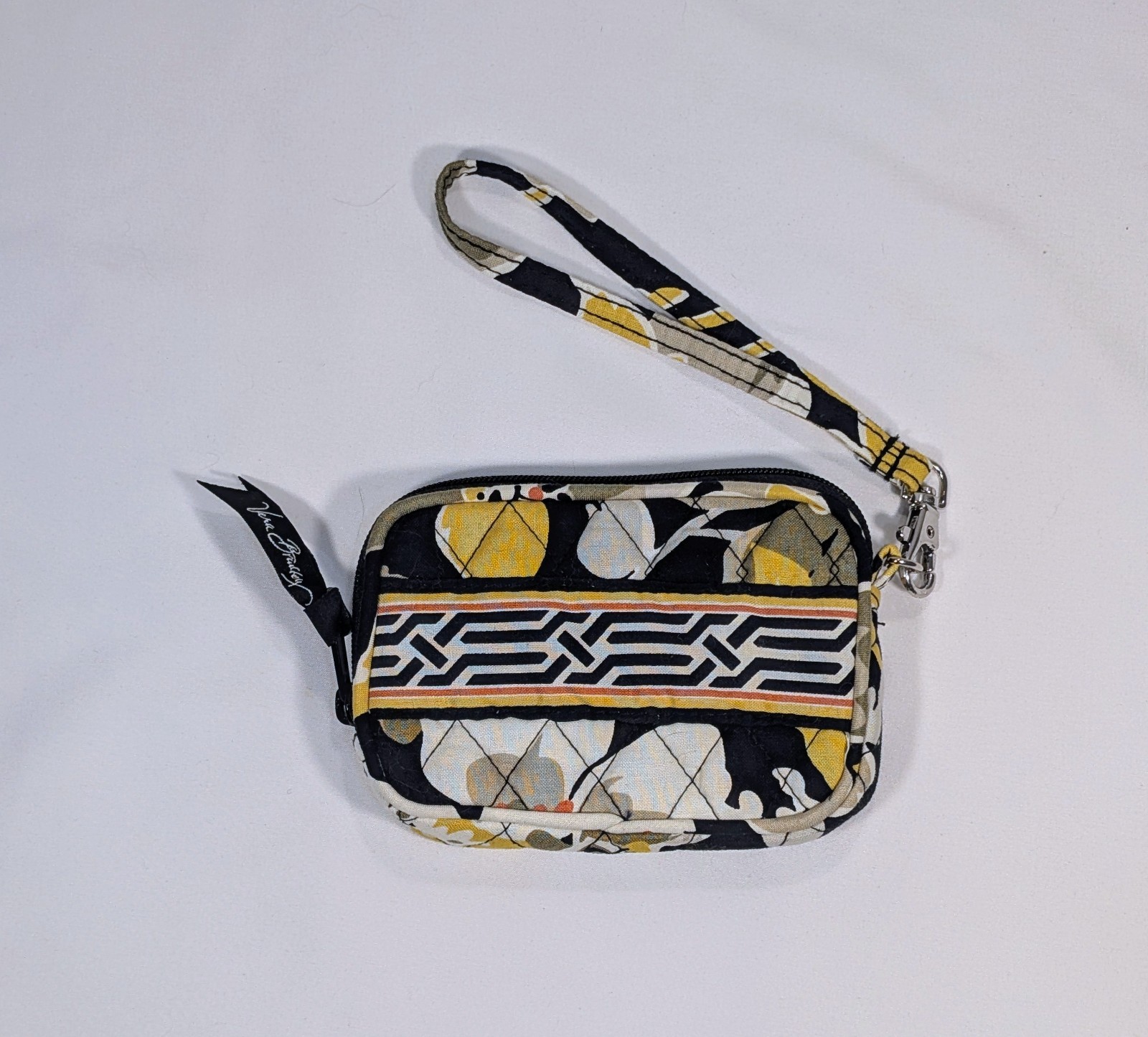 Vera Bradley Tech Case Dogwood Wristlet/Wallet With Strap NWOT Retired