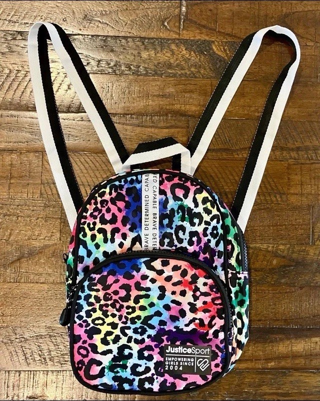 JSPORT Mini Animal Print Backpack