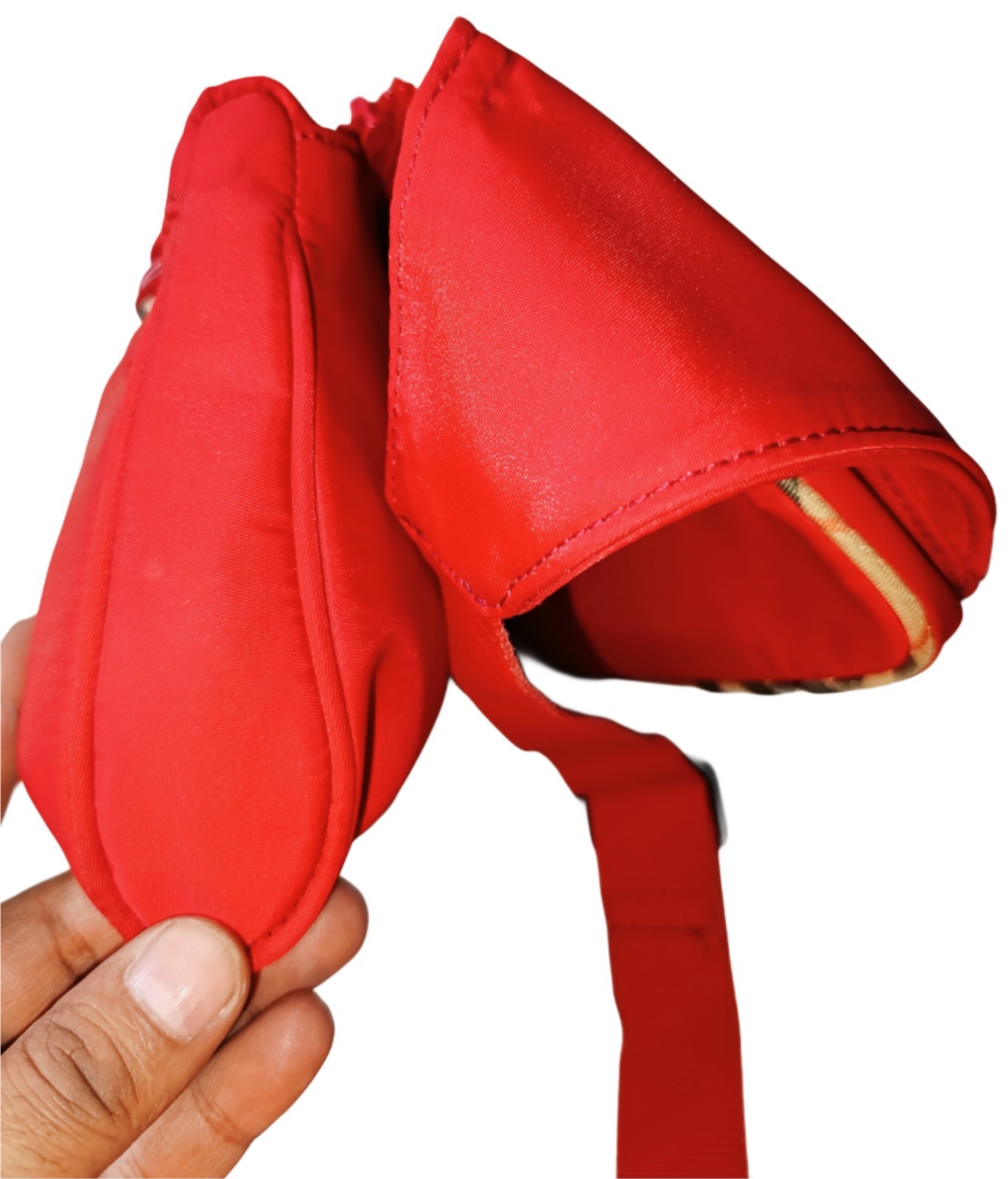 Burberry Red Golf Waist Bag