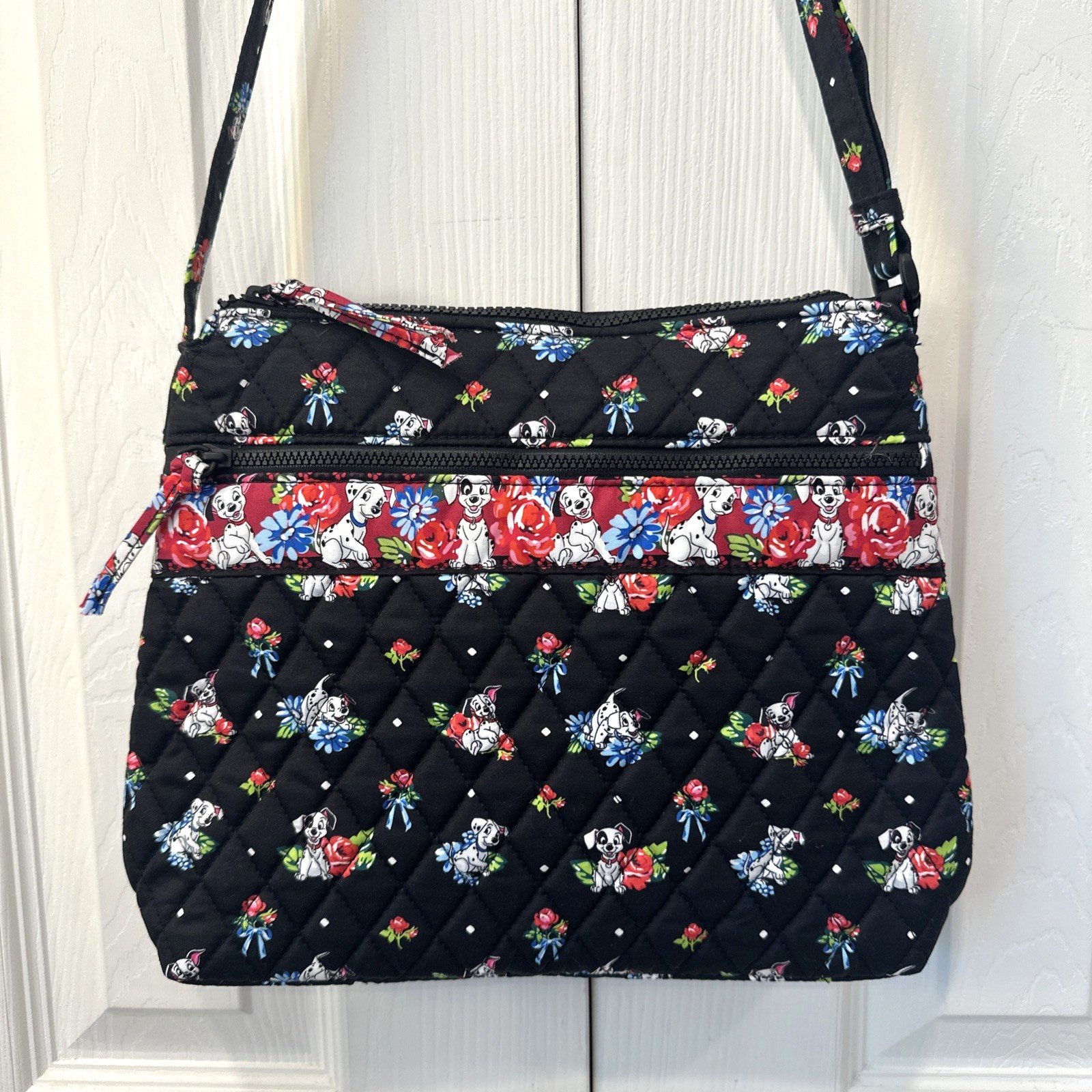 NWOT Vera Bradley x Disney Original Zip Hipster 101 Dalmatians NEW Crossbody Dog