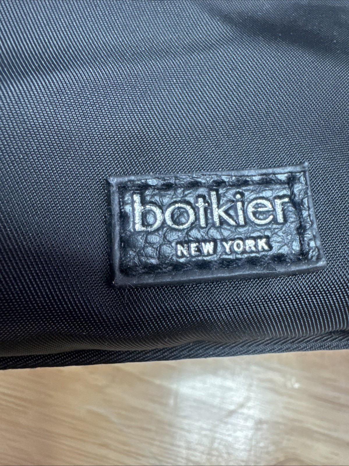 Botkier New York Trigger Black Nylon Mini Backpack NEW
