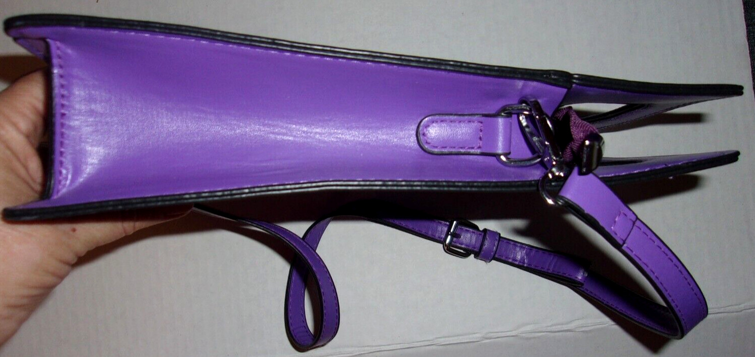 PURPLE CAUTION CATWALK IN PROGRESS FASHION PURSE
