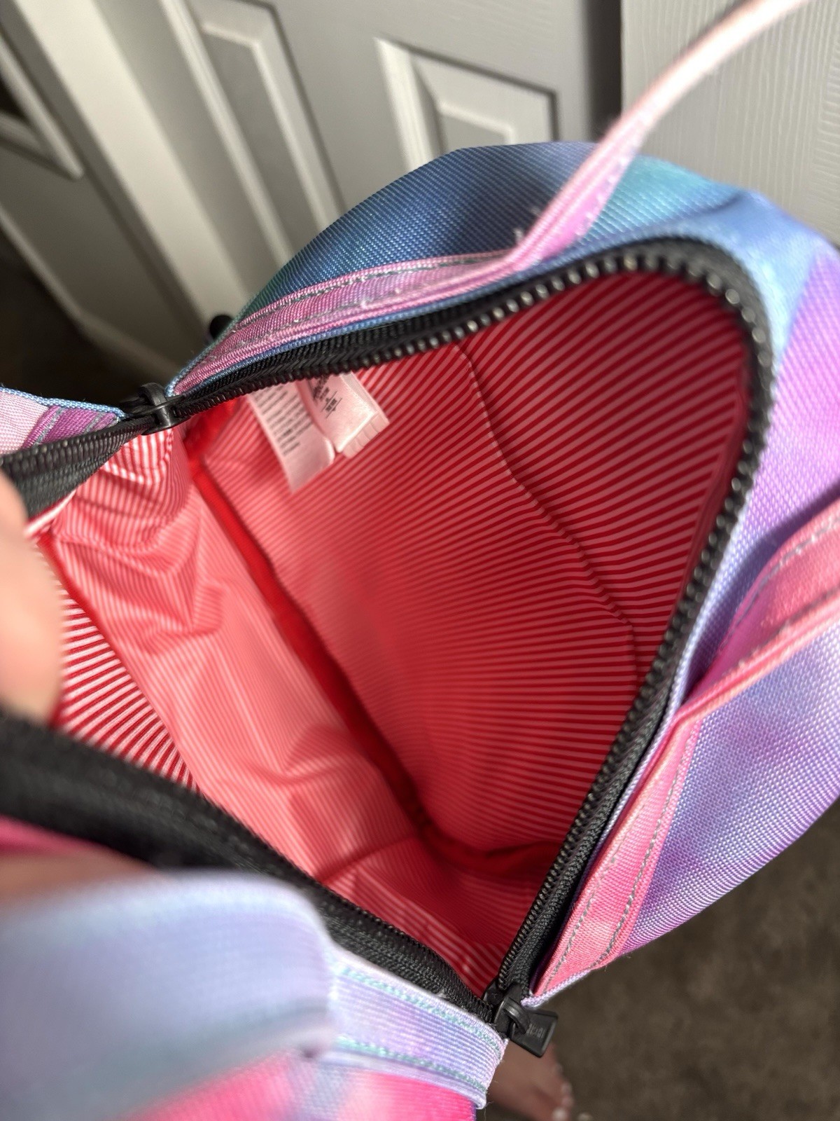 Herschel Nova Mini Backpack Pink Blue Purple Tie Dye NWOT Travel Bag