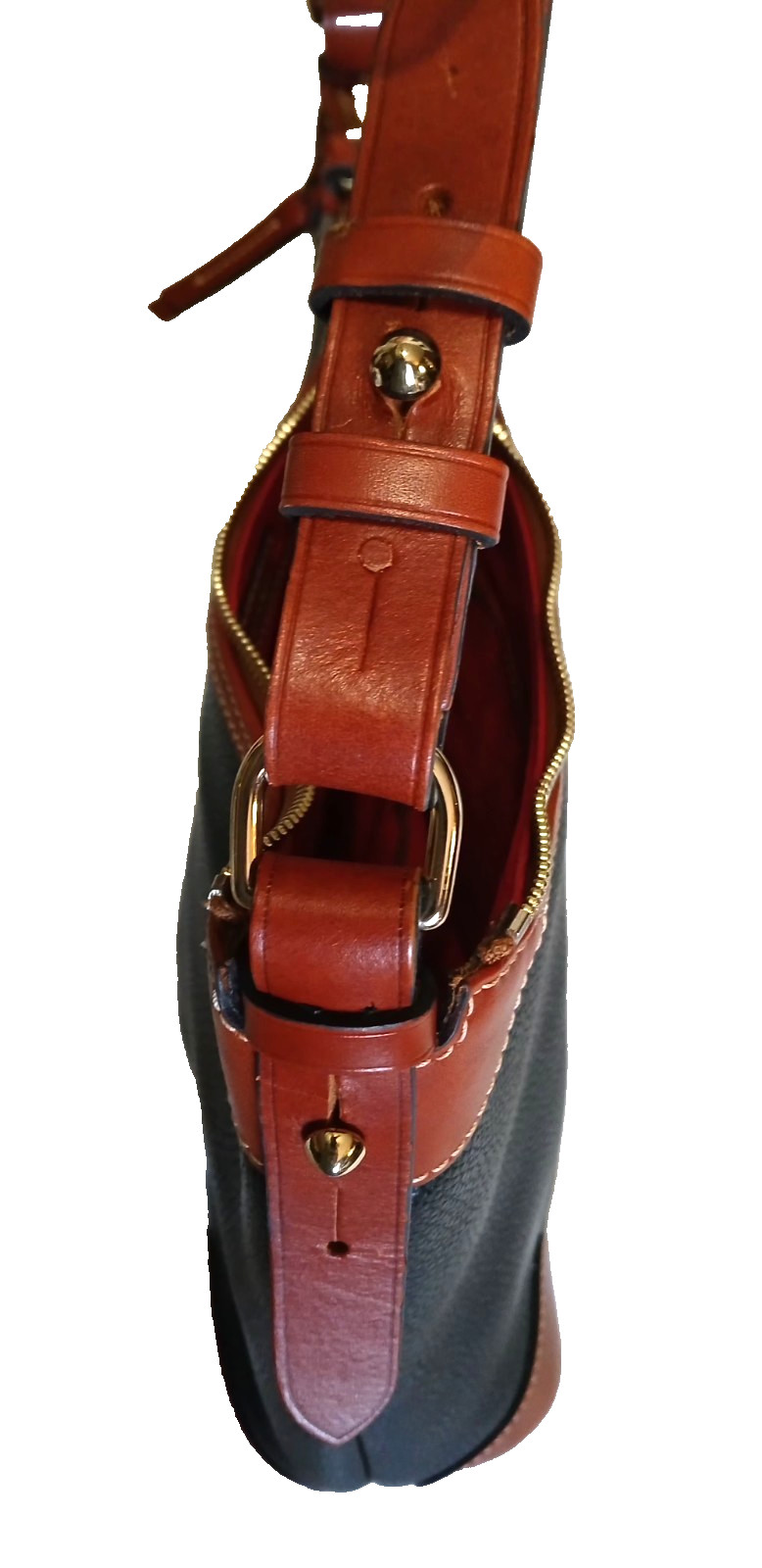Dooney & Bourke Black Large Shoulder Vintage Purse