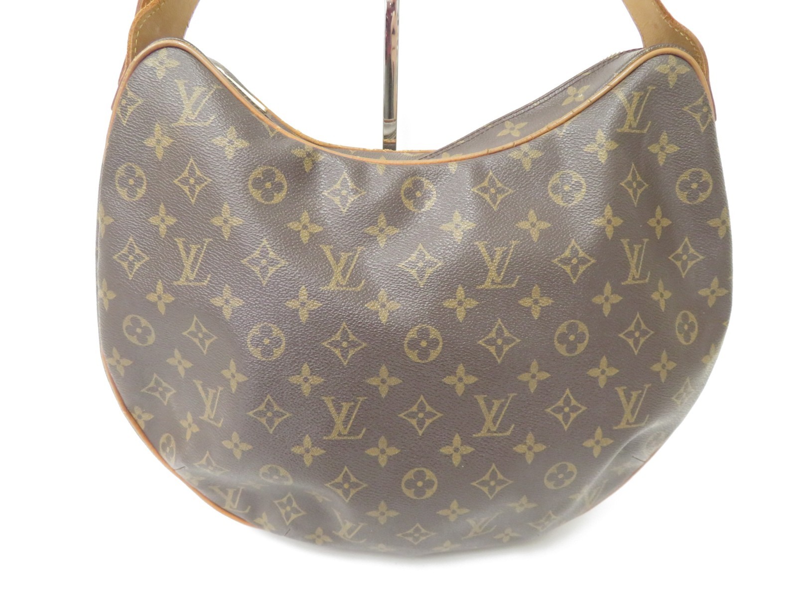 Authentic Louis Vuitton Monogram Croissant Shoulder Bag F#51021