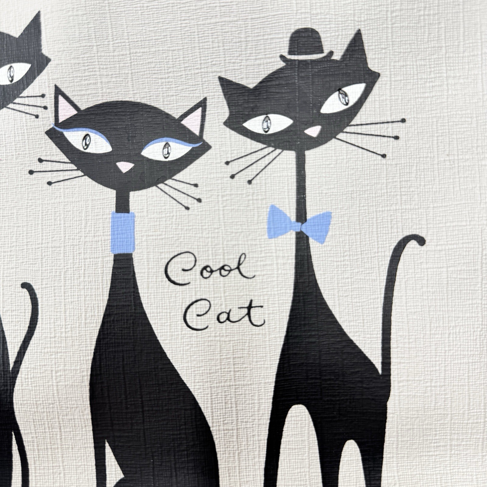 Kate Spade New York Jazz Things Up Cool Cat Francis Tote Bag Purse Retired Rare