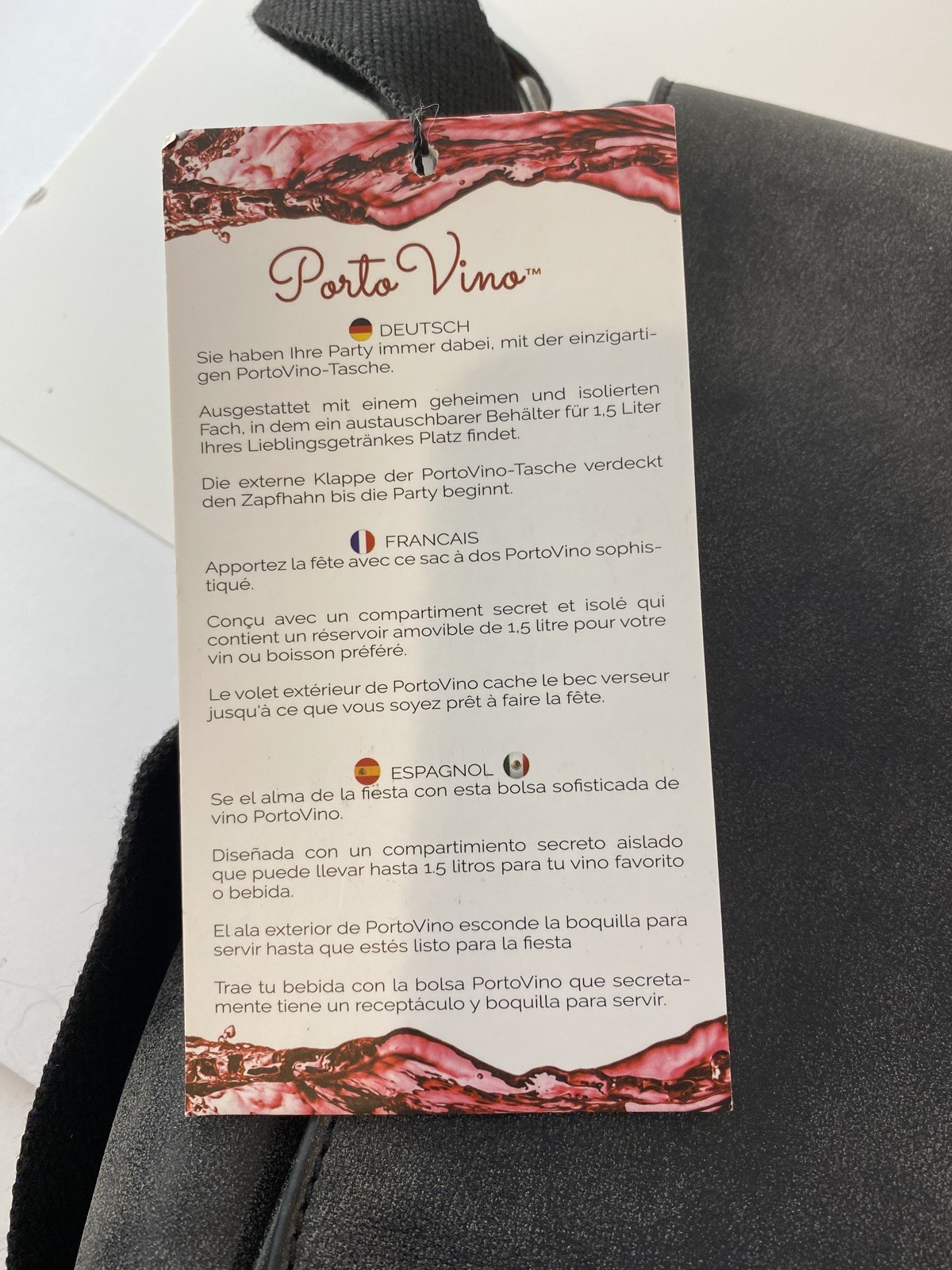 Gift for wine lovers mailbag to sneak in wine