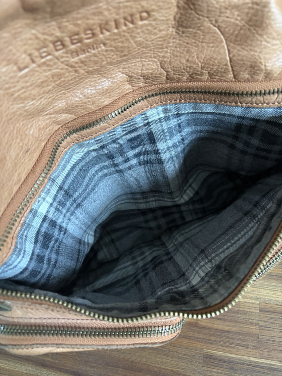 Liebeskind Berlin genuine leather crossbody bag
