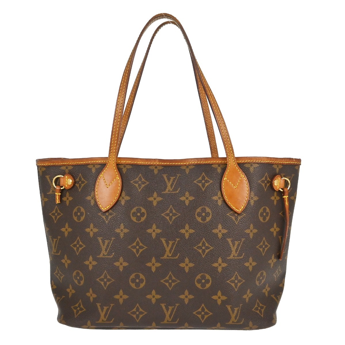 Best06 LOUIS VUITTON MONOGRAM NEVERFULL PM TOTE HANDBAG M40155 TH5017 YQ09308