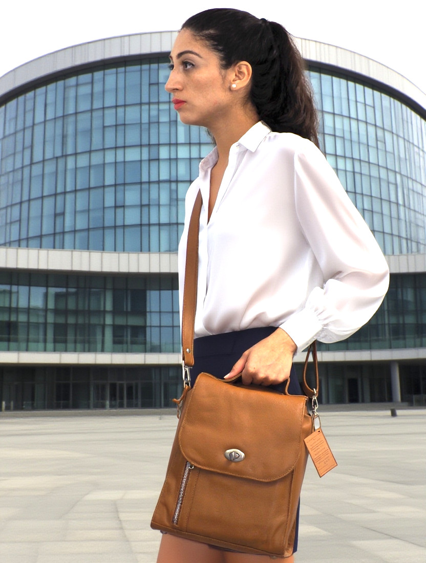 by G L 05, medium backpack, 5 colors man, woman, imported fine grain leather.