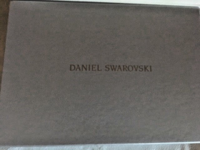 DANIEL SWAROVSKI CRYSTAL MESH EVENING BAG MERIDIAN BLUE RUTHENIUM HW NWT $3000