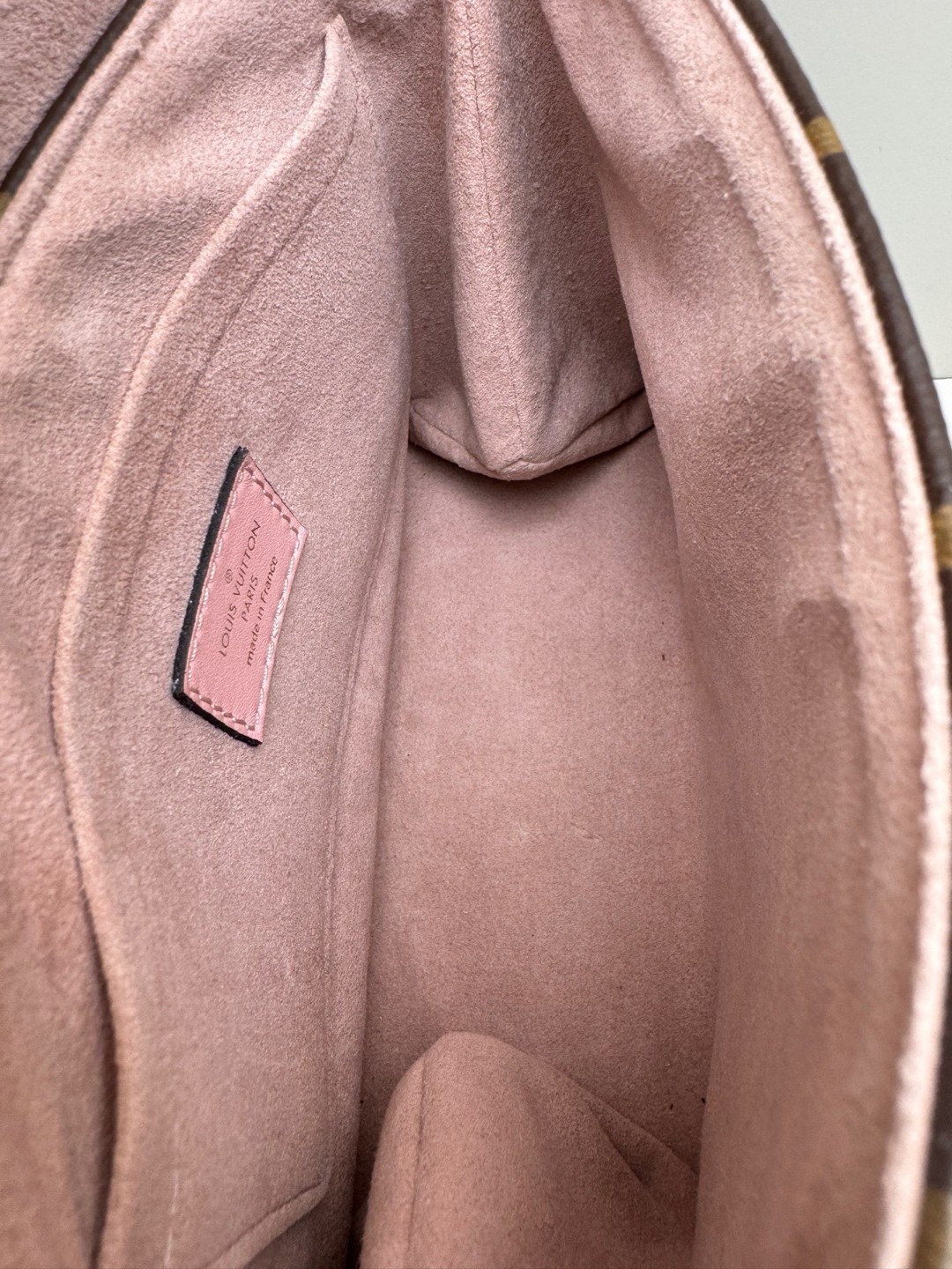 Louis Vuitton Locky BB Monogram Pink Leather Crossbody Detachable Strap Gold HW